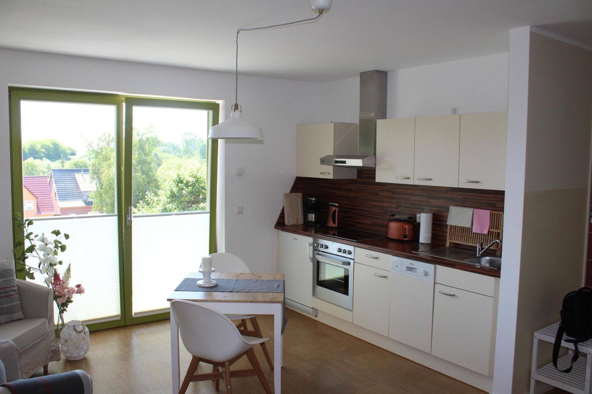 Schwalbennest Am Cafe Wunder Bar Apartment Bad Sulze Exterior photo