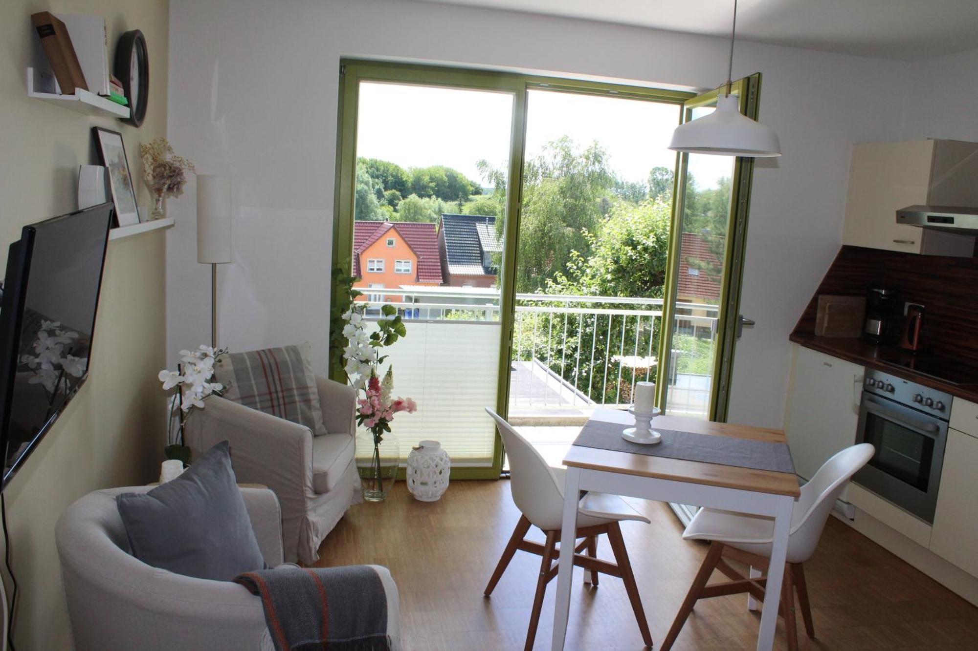 Schwalbennest Am Cafe Wunder Bar Apartment Bad Sulze Exterior photo
